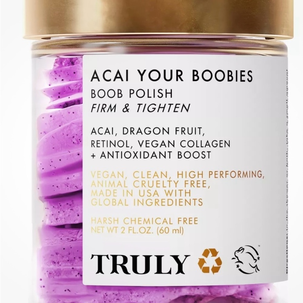 Truly Acai Your Boobies Boob Polish - Purple